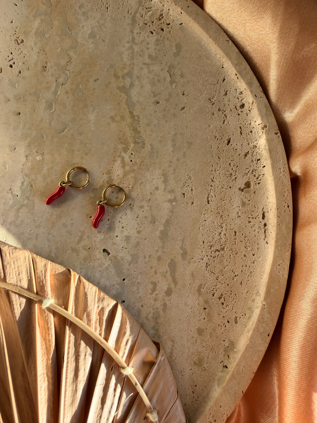 Boucles d’oreilles piment