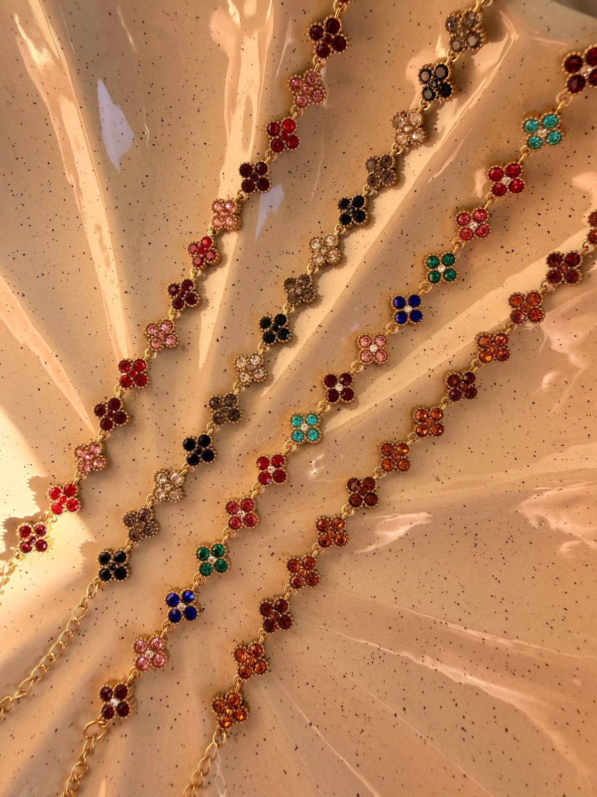 Bracelets fleurs