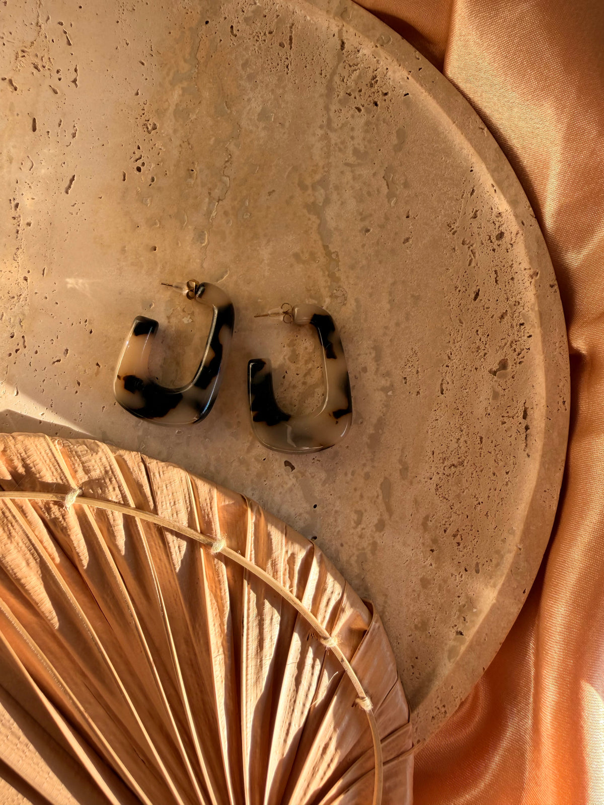 Boucle d’oreille léopard