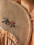 Boucles d’oreilles argentées